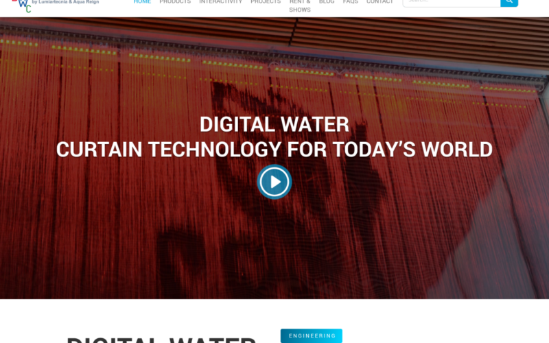 Digital Water Curtain