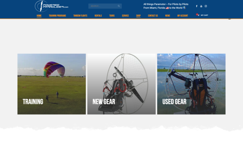 Powered Paraglider