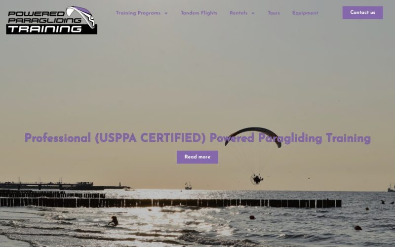 Powered Paragliding Training