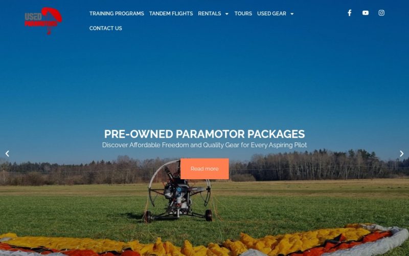 Used Paramotors